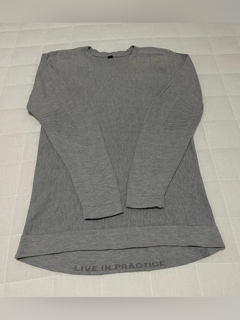 Lululemon Heather Grey Sweater